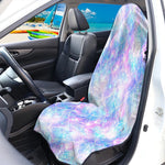 Galaxy Mermaid Scales Pattern Print Waterproof Car Seat Cover