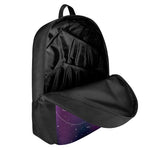 Galaxy Moon Phase Print 17 Inch Backpack