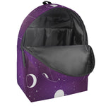Galaxy Moon Phase Print Backpack