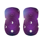 Galaxy Moon Phase Print Bar Stool Covers