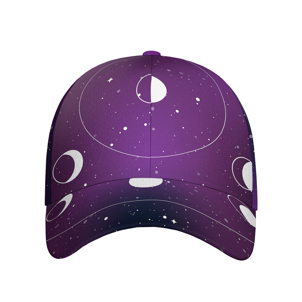 Galaxy Moon Phase Print Baseball Cap