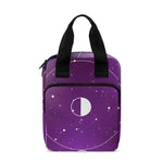 Galaxy Moon Phase Print Bible Tote Bag