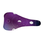 Galaxy Moon Phase Print Bicycle Seat Cover