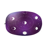 Galaxy Moon Phase Print Car Side Mirror Covers
