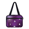 Galaxy Moon Phase Print Double Strap Bible Bag