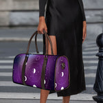 Galaxy Moon Phase Print Duffle Bag