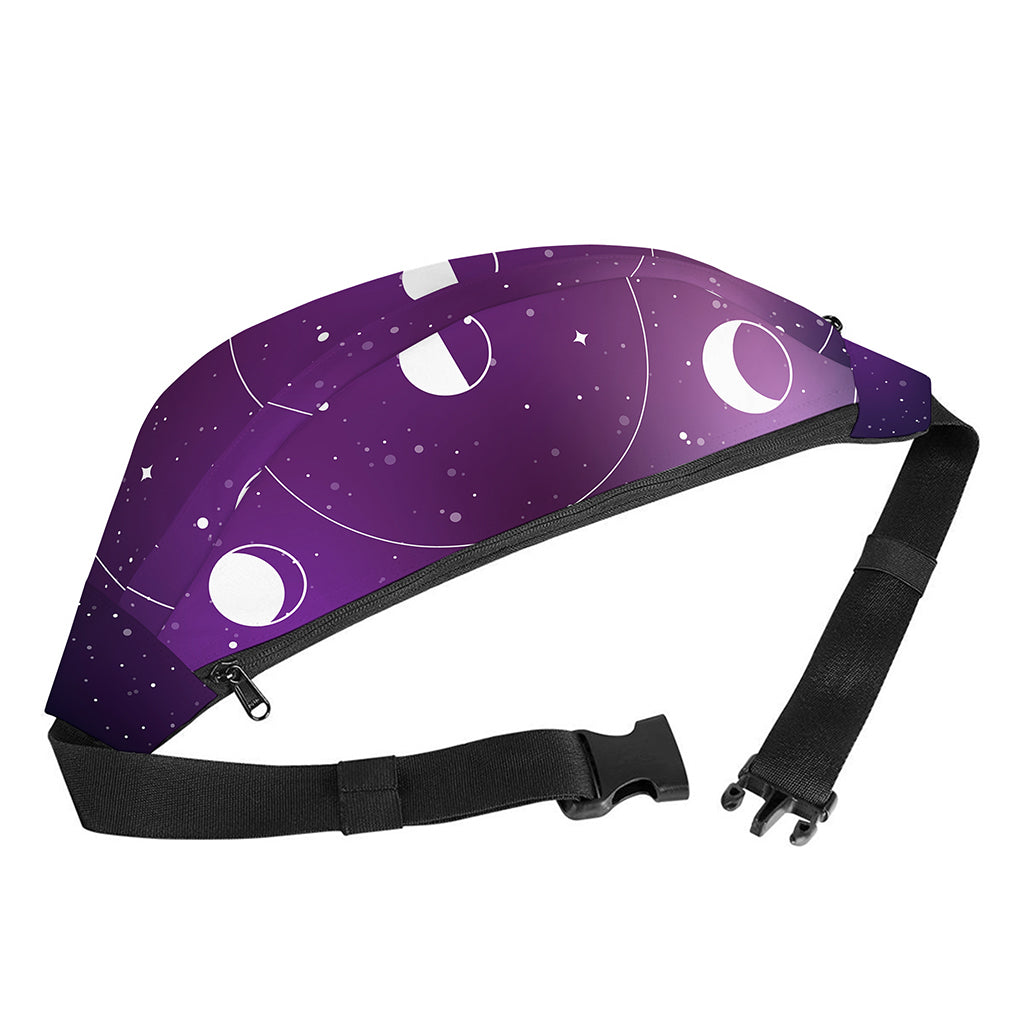 Galaxy Moon Phase Print Fanny Pack