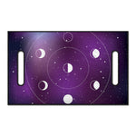 Galaxy Moon Phase Print Golf Cart Seat Cover