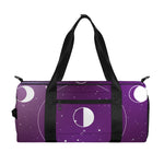 Galaxy Moon Phase Print Gym Bag