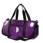 Galaxy Moon Phase Print Gym Bag