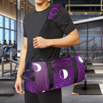 Galaxy Moon Phase Print Gym Bag