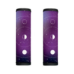 Galaxy Moon Phase Print Handle Covers