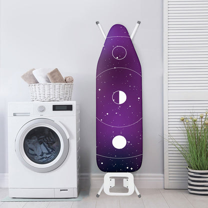 Galaxy Moon Phase Print Ironing Board Cover