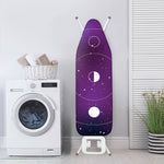 Galaxy Moon Phase Print Ironing Board Cover