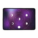Galaxy Moon Phase Print Kitchen Mat