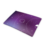 Galaxy Moon Phase Print Pet Cooling Mat Cover