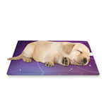 Galaxy Moon Phase Print Pet Cooling Mat Cover