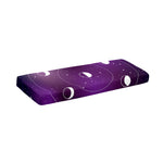 Galaxy Moon Phase Print Piano Keyboard Cover