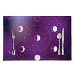 Galaxy Moon Phase Print Placemat