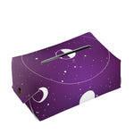 Galaxy Moon Phase Print Rectangle Tissue Box Cover