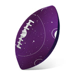 Galaxy Moon Phase Print Rugby Ball