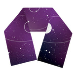 Galaxy Moon Phase Print Scarf