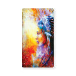 Galaxy Native Indian Woman Print Baby Crib Sheet