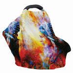 Galaxy Native Indian Woman Print Baby Seat Cover
