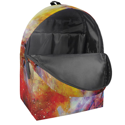 Galaxy Native Indian Woman Print Backpack