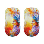 Galaxy Native Indian Woman Print Bar Stool Covers