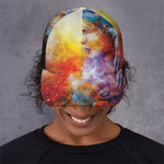 Galaxy Native Indian Woman Print Baseball Cap