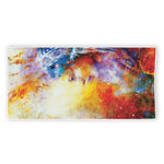 Galaxy Native Indian Woman Print Beach Towel