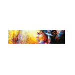 Galaxy Native Indian Woman Print Bed Runner
