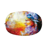 Galaxy Native Indian Woman Print Car Side Mirror Covers
