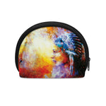 Galaxy Native Indian Woman Print Coin Purse