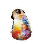 Galaxy Native Indian Woman Print Dog Zip Up Jacket