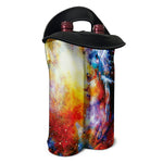 Galaxy Native Indian Woman Print Double Neoprene Wine Tote