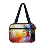 Galaxy Native Indian Woman Print Double Strap Bible Bag