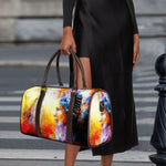 Galaxy Native Indian Woman Print Duffle Bag