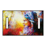 Galaxy Native Indian Woman Print Golf Cart Seat Cover