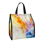 Galaxy Native Indian Woman Print Insulated Lunch Tote