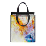 Galaxy Native Indian Woman Print Insulated Lunch Tote