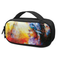 Galaxy Native Indian Woman Print Portable Cooler Travel Case