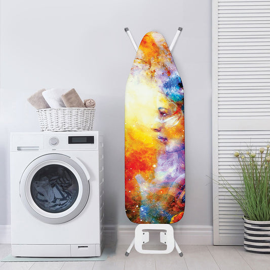 Galaxy Native Indian Woman Print Ironing Board Cover
