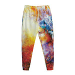 Galaxy Native Indian Woman Print Jogger Pants