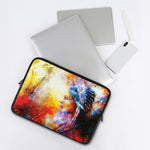 Galaxy Native Indian Woman Print Laptop Sleeve
