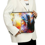 Galaxy Native Indian Woman Print Laptop Sleeve