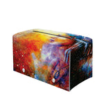 Galaxy Native Indian Woman Print Leather Tissue Box Cover