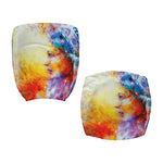 Galaxy Native Indian Woman Print Office Chair Cover