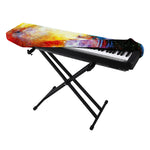Galaxy Native Indian Woman Print Piano Keyboard Cover